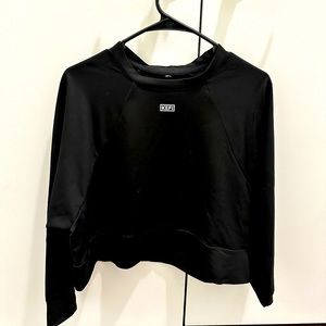 Black Lightweight Crewneck
